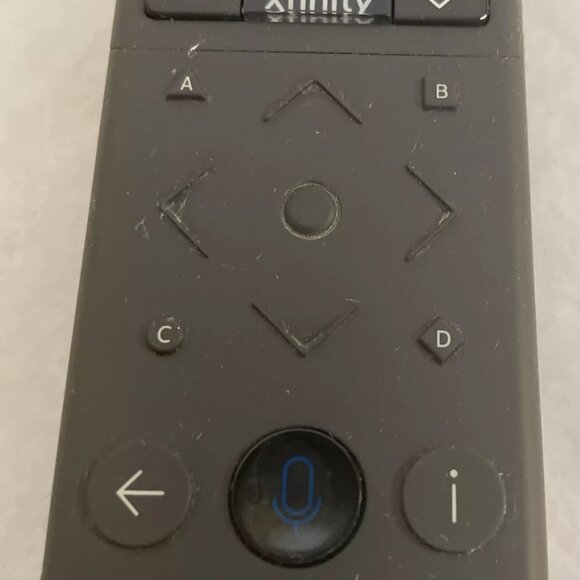 Xfinity XR15UQ XR15 TV Voice Activation Wedge Remote Control Xfinity/Comcast - Picture 5 of 7